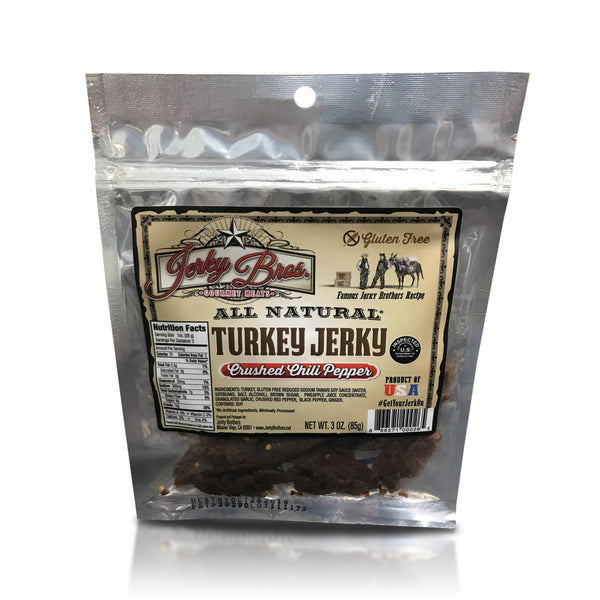 Crushed Chili Pepper Turkey Jerky
