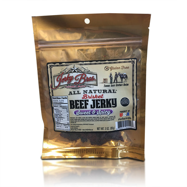 Sweet & Spicy Brisket Beef Jerky