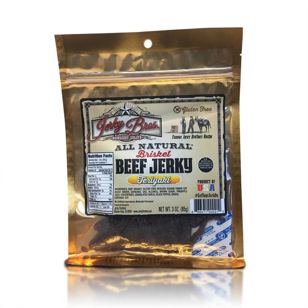 Teriyaki Brisket Beef Jerky